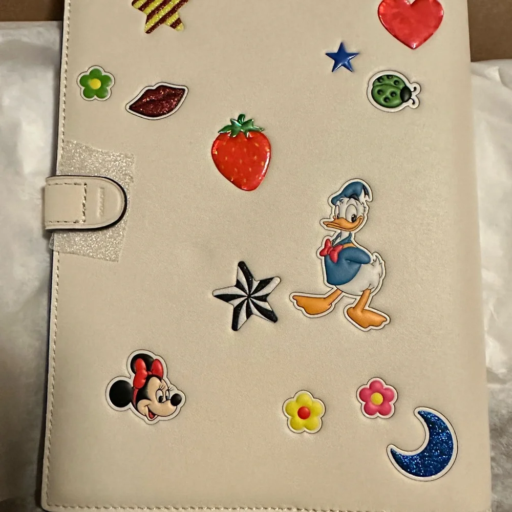 Coach Disney Sticker Planner with Secure Clasp - Picture 2 of 7